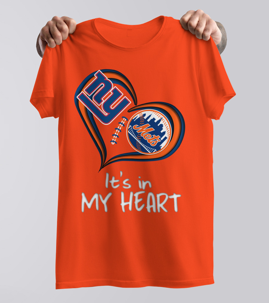 NY Mets In My Heart T-Shirt