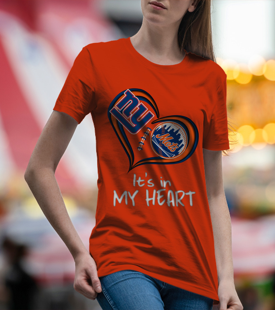 NY Mets In My Heart T-Shirt