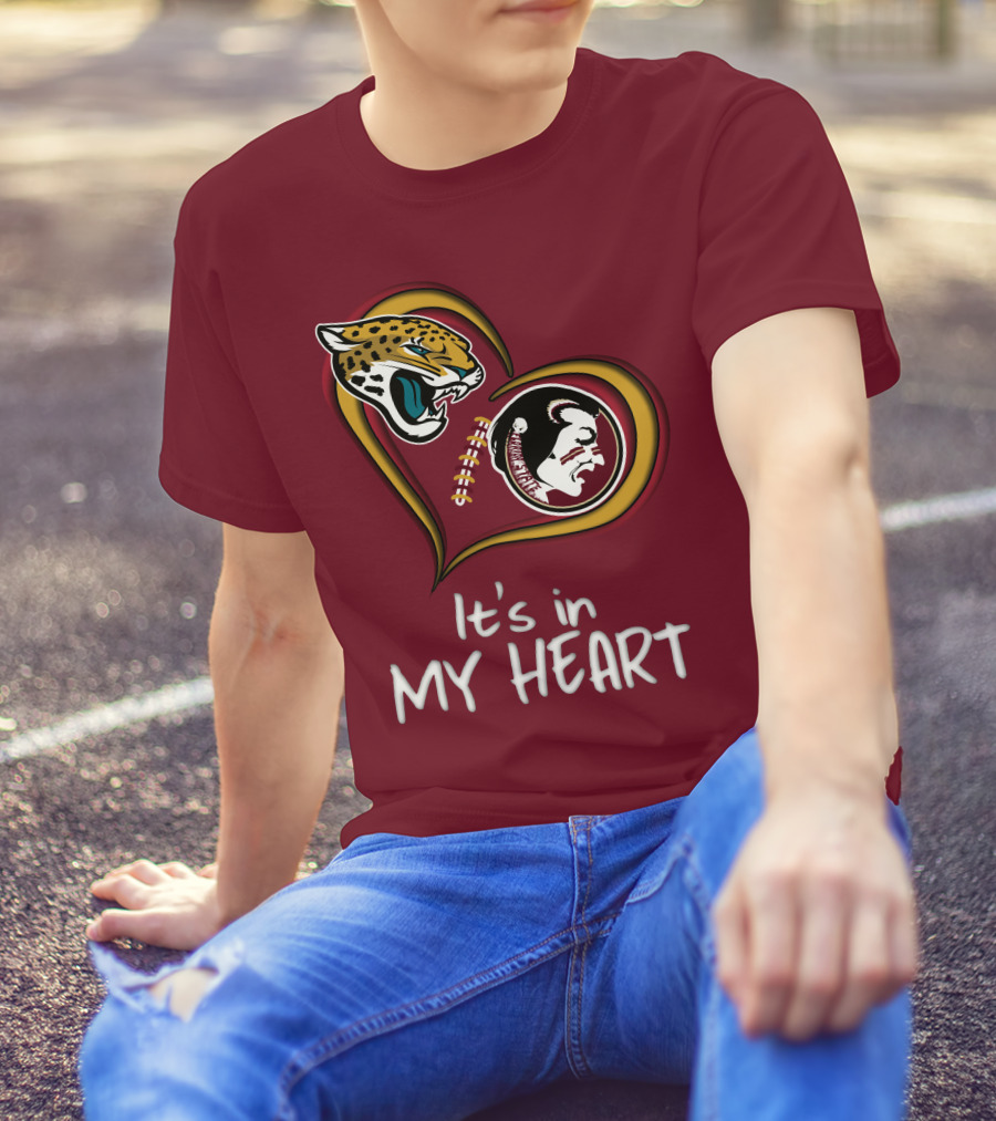 Jaguars Seminoles It's In My Heart T-Shirt