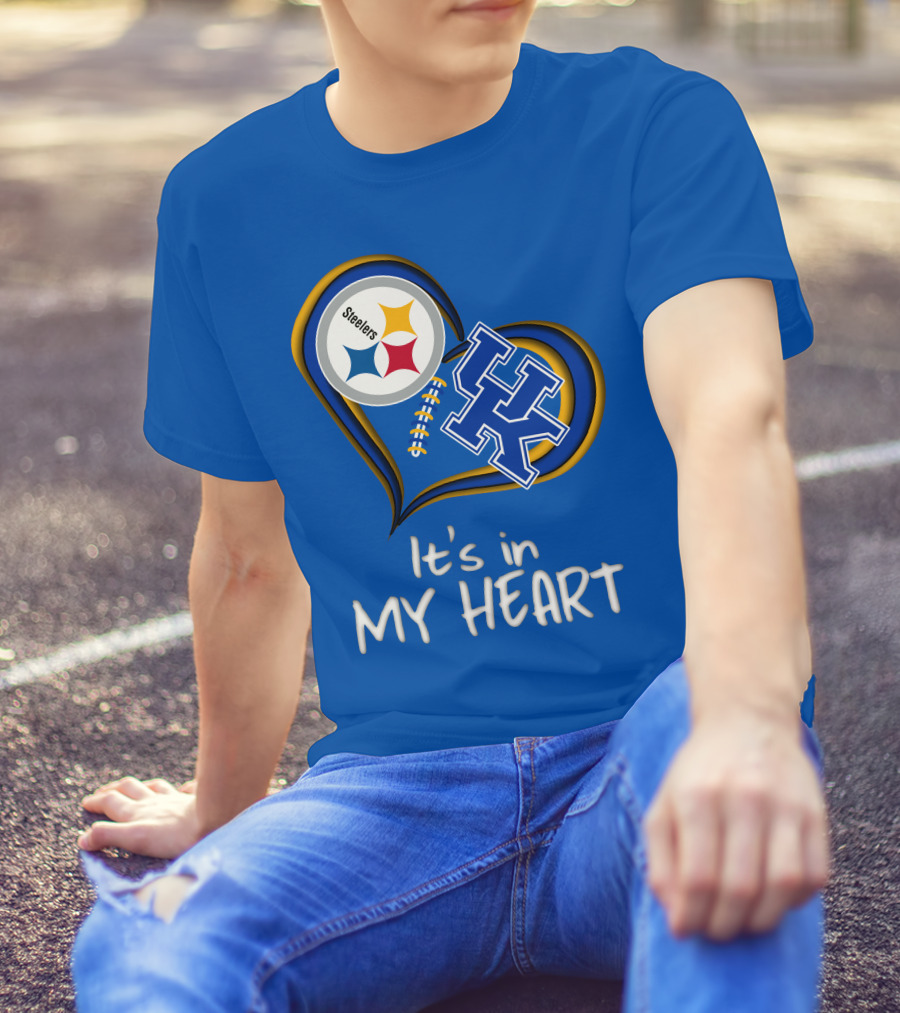Steelers It's In My Heart Kentucky T-Shirt