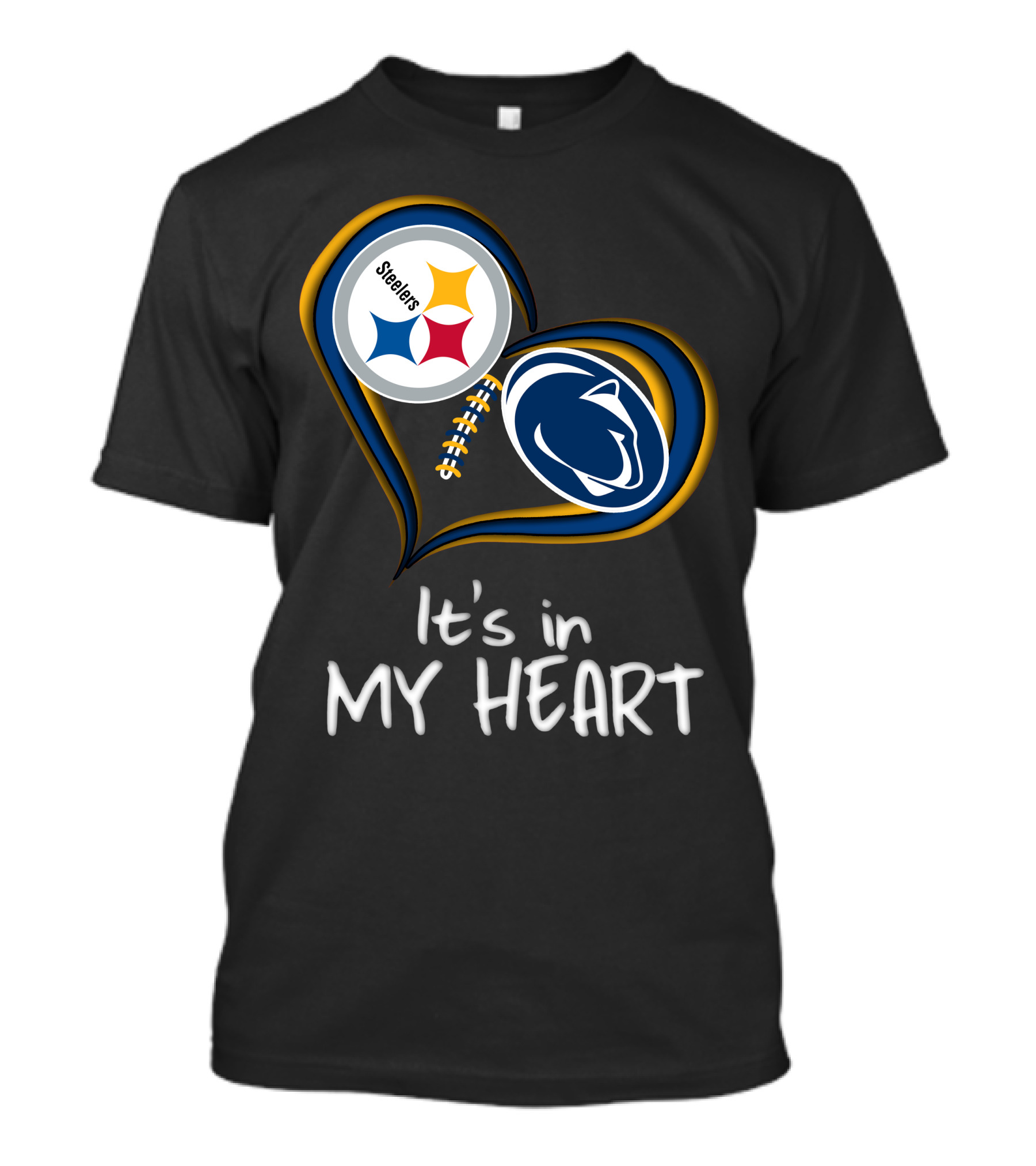 Steelers Penn State It's In My Heart T-Shirt