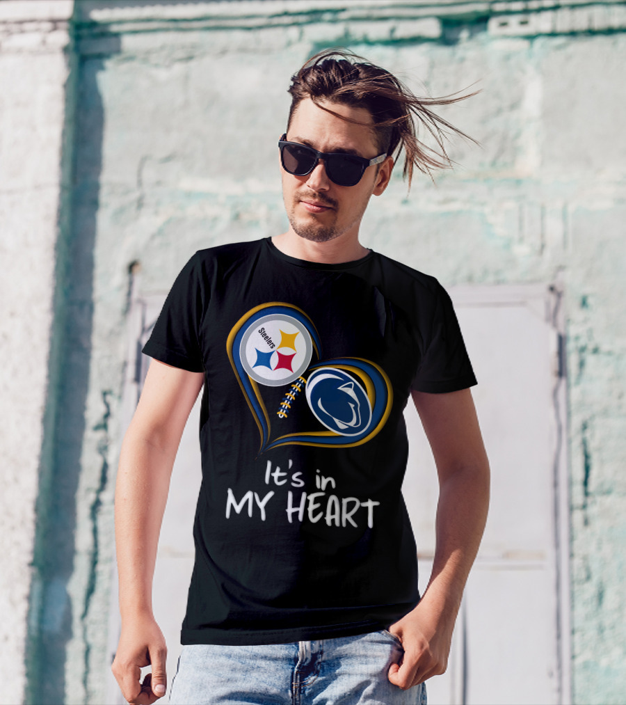 Steelers Penn State It's In My Heart T-Shirt