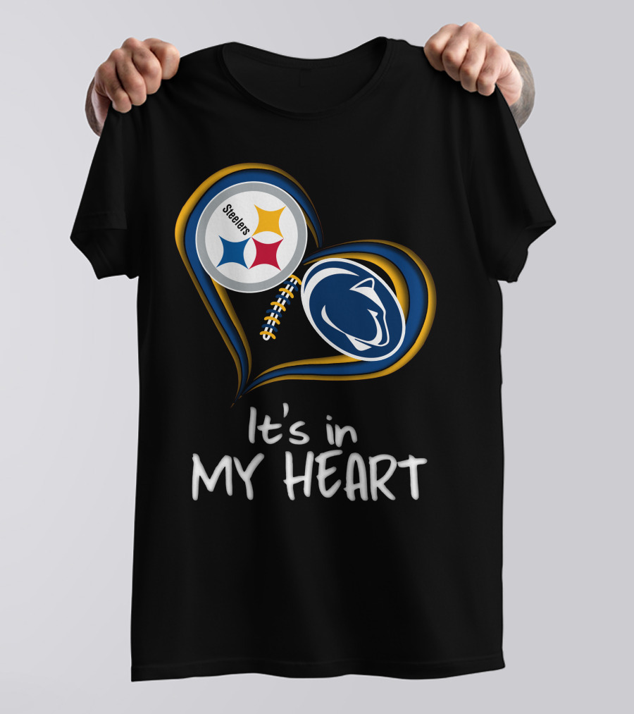 Steelers Penn State It's In My Heart T-Shirt