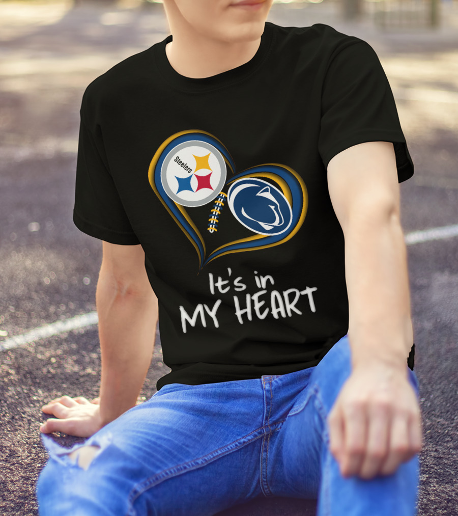 Steelers Penn State It's In My Heart T-Shirt