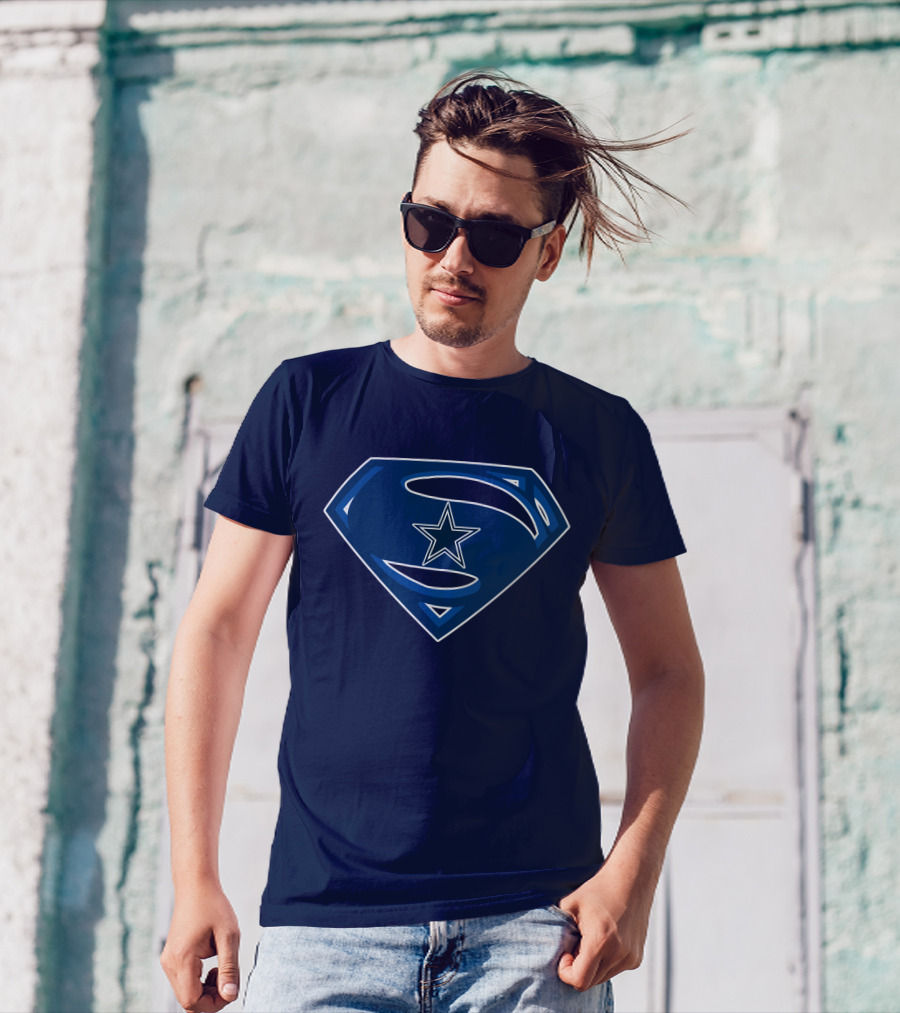 Cowboys Super Man Star Icon T-Shirt