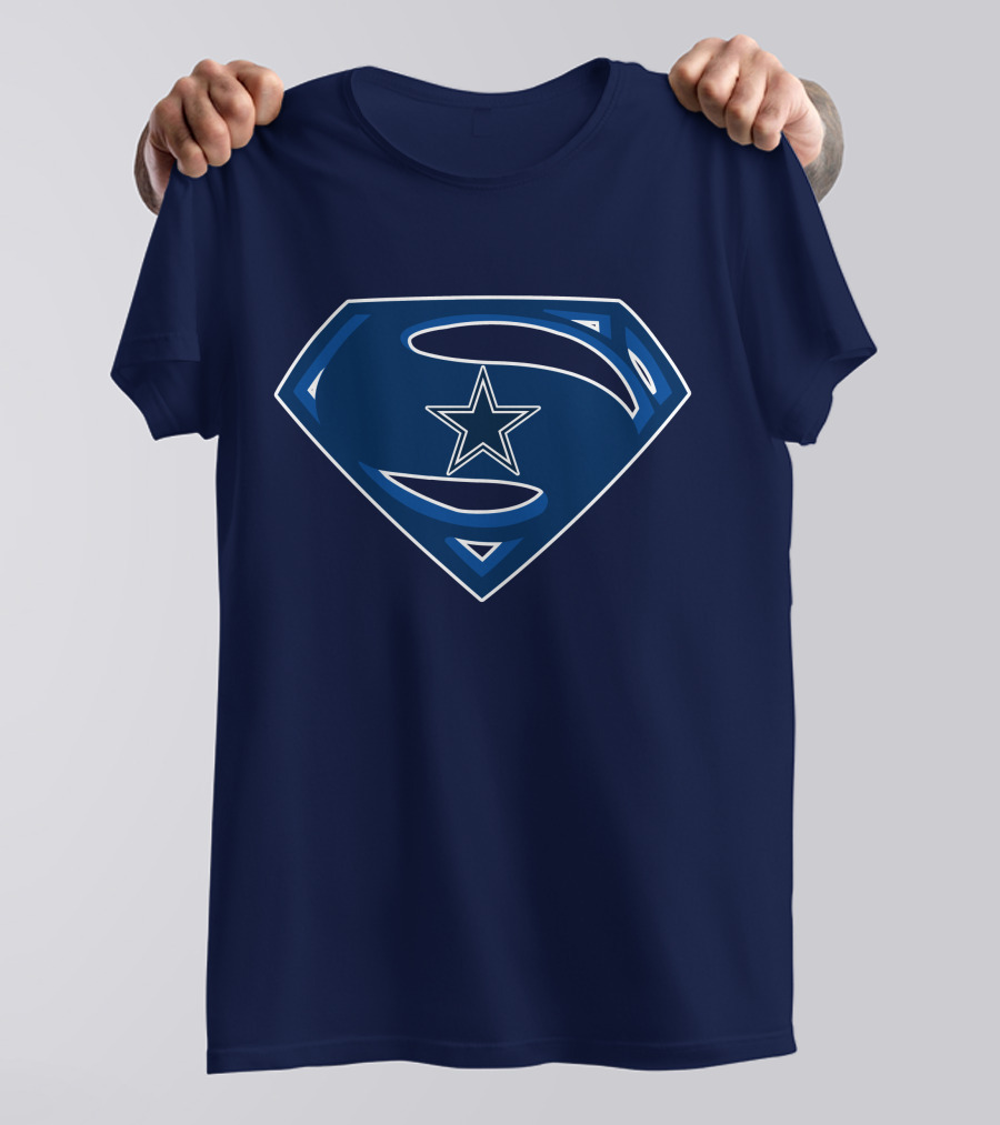 Cowboys Super Man Star Icon T-Shirt