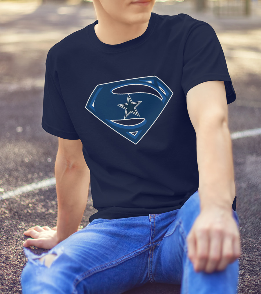 Cowboys Super Man Star Icon T-Shirt