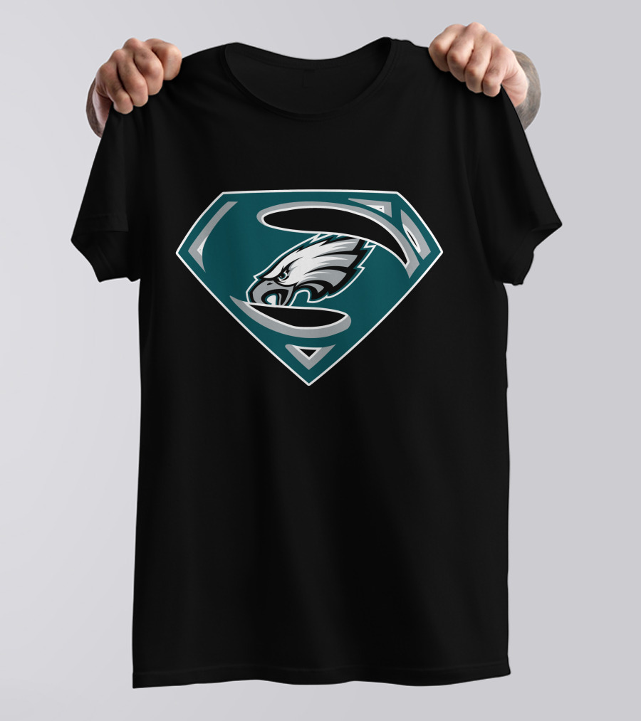 Philadelphia Eagles Super Man T-Shirt