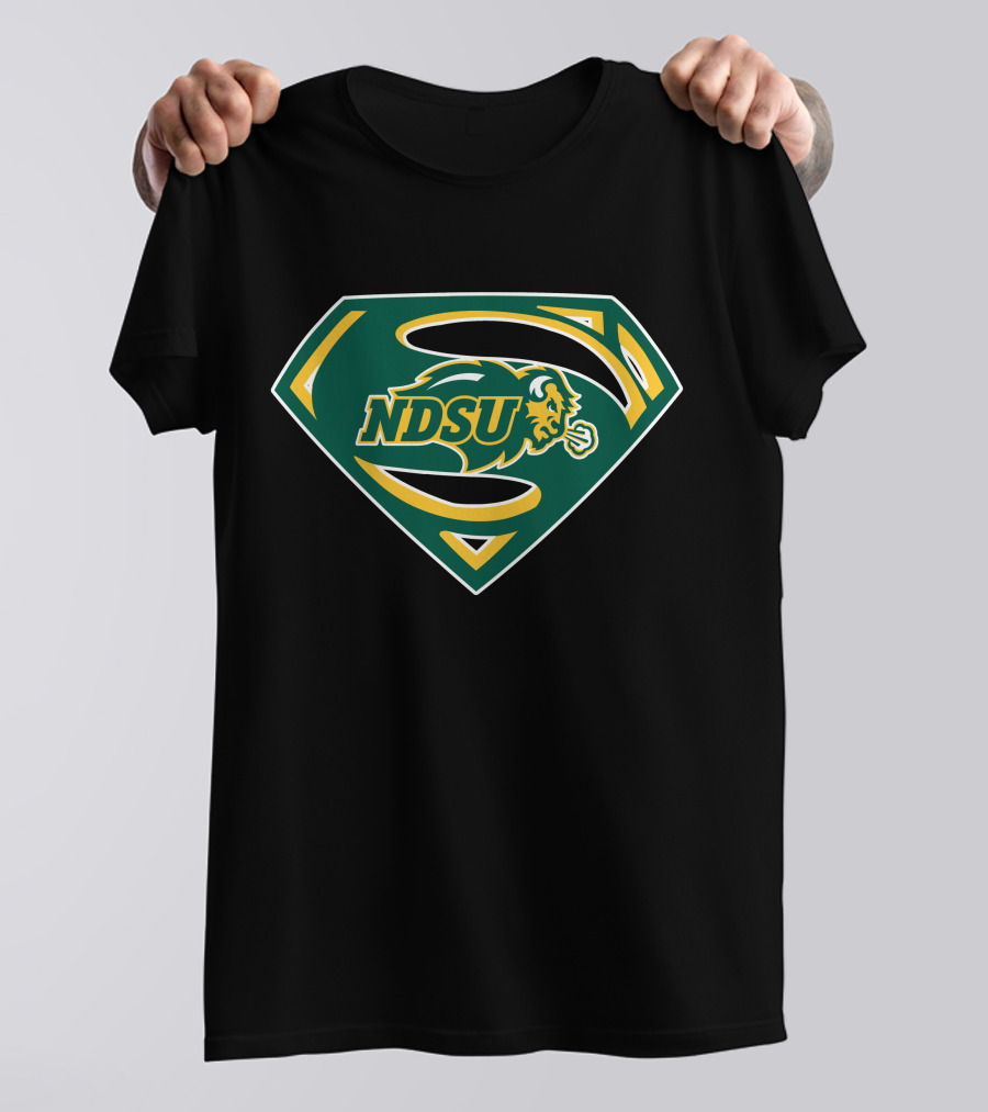 NDSU Bison Superman Shield T-Shirt
