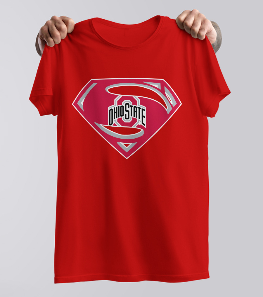 Ohio State Logo Red Shield T-Shirt