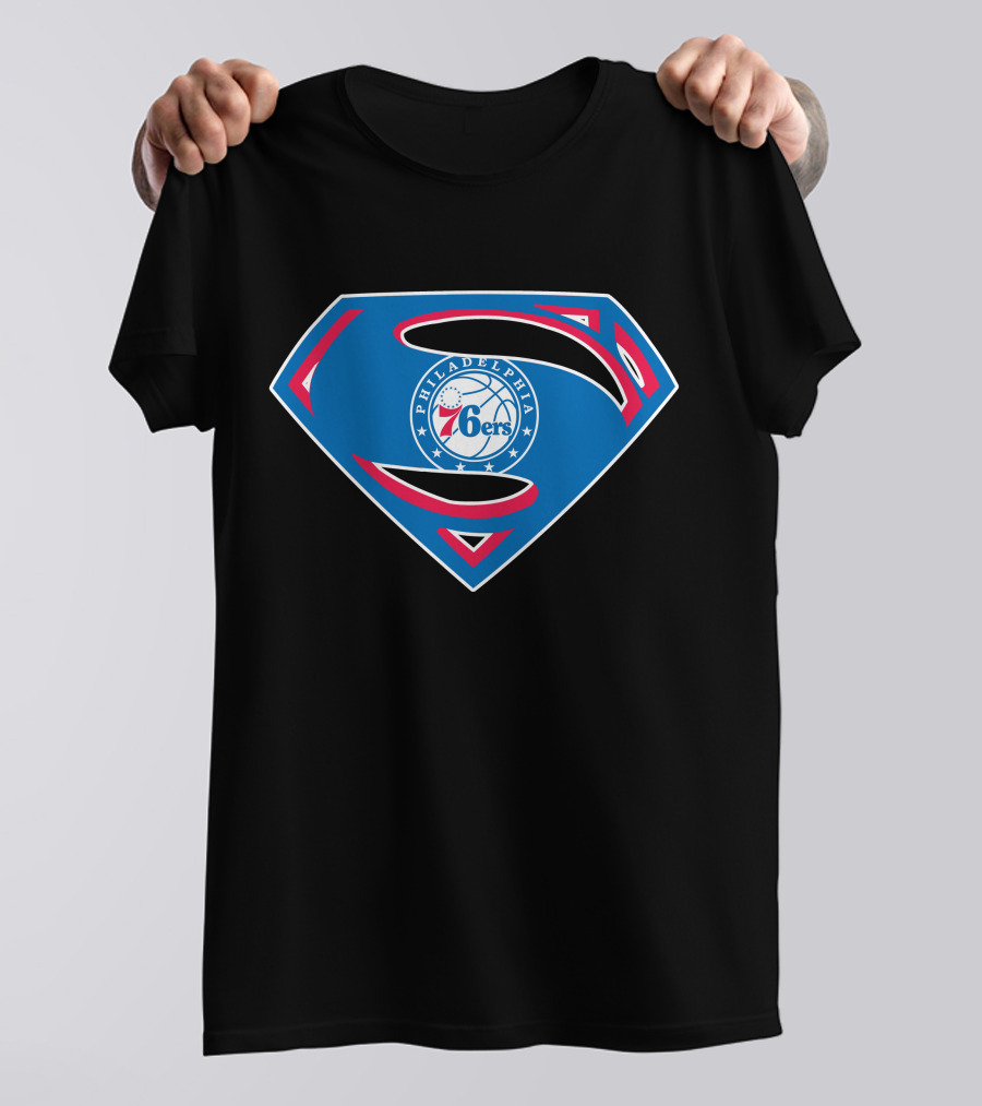 Philadelphia 76ers Superman T-Shirt