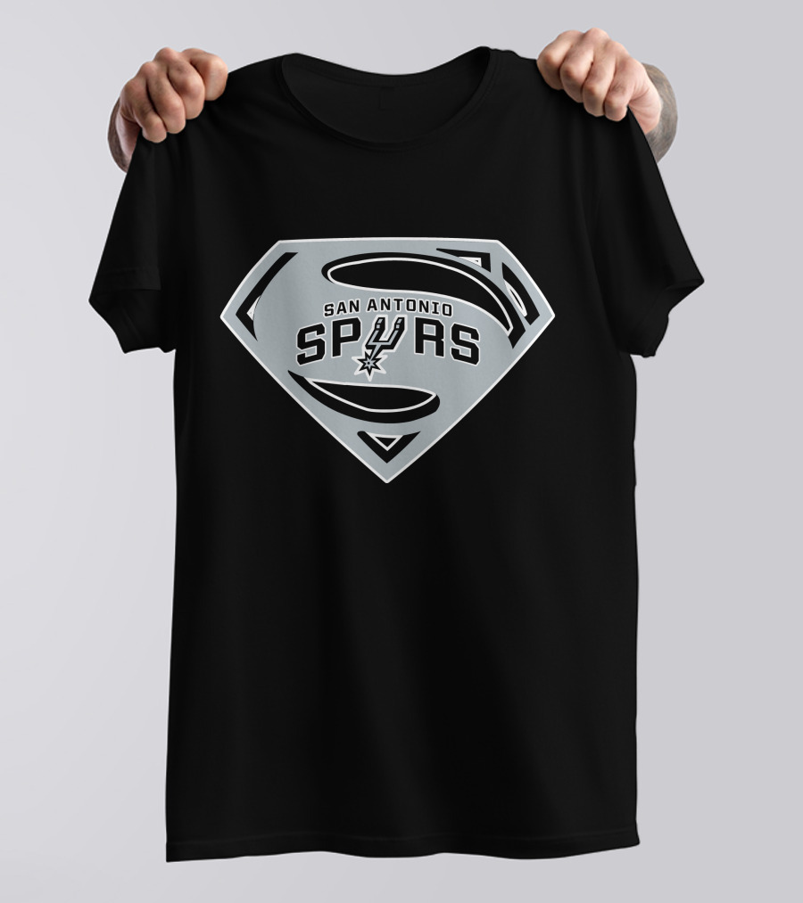 San Antonio Spurs Superman T-Shirt