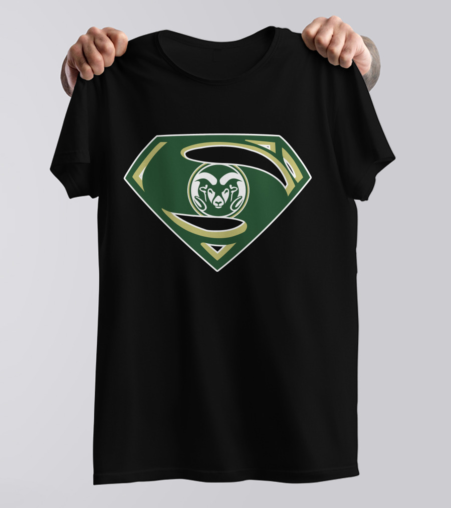 Colorado State Rams Superman T-Shirt