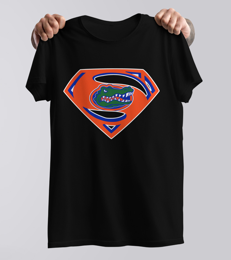 Superman Gators Symbol With Alligator T-Shirt