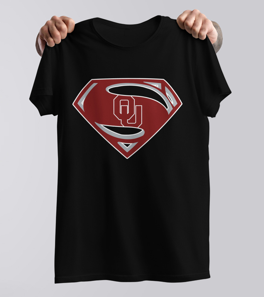OU Superman Logo Sooners T-Shirt