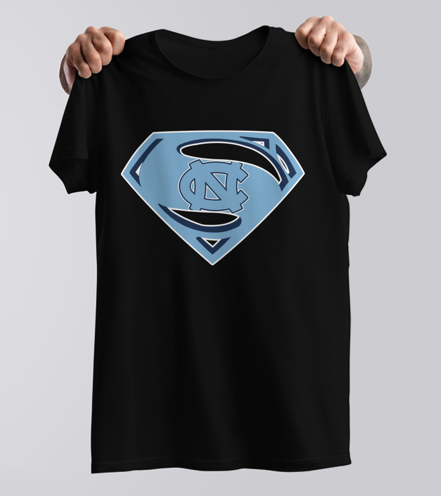 UNC Tar Heels Superman T-Shirt