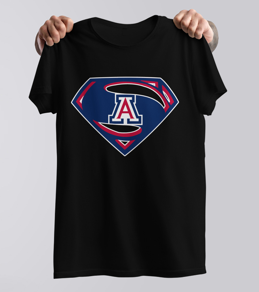 Arizona Wildcats Superman T-Shirt