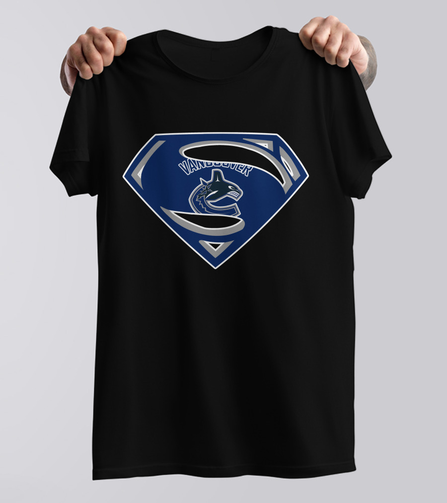 Vancouver Canucks Superman T-Shirt