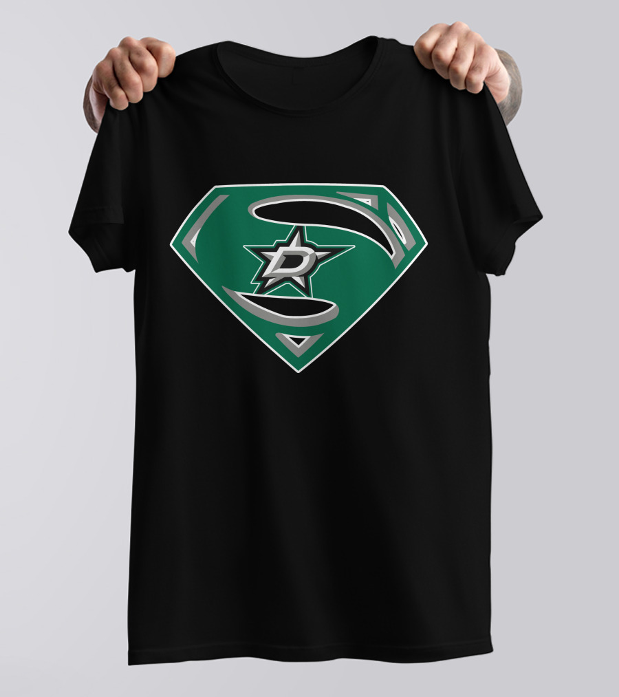 Dallas Stars Superman T-Shirt