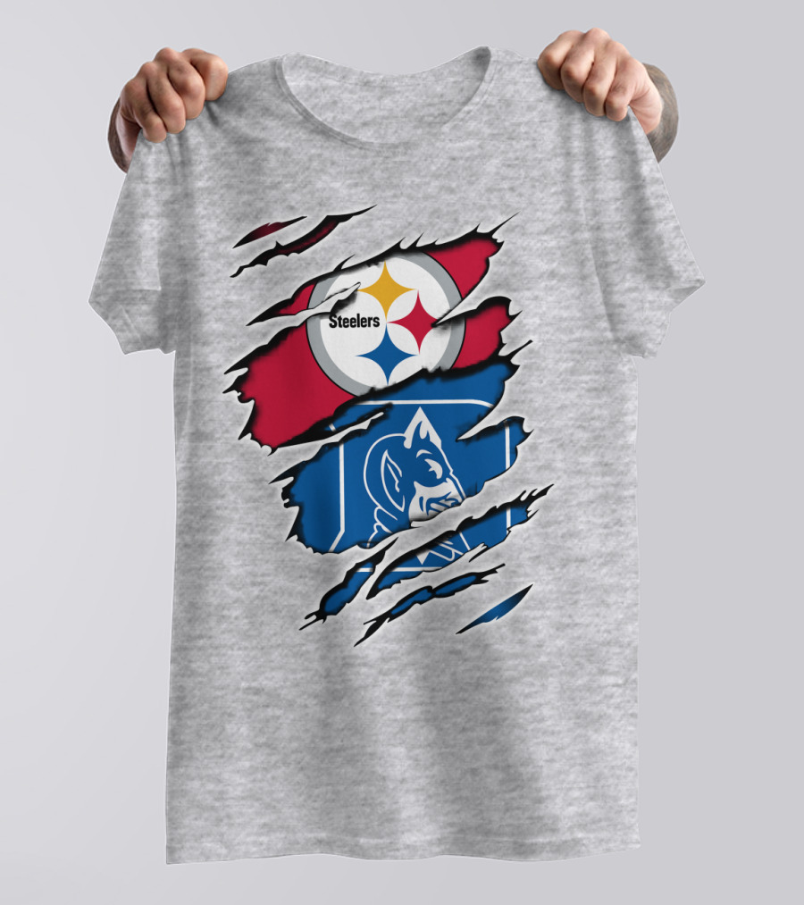 Steelers Duke Logo Fusion T-Shirt