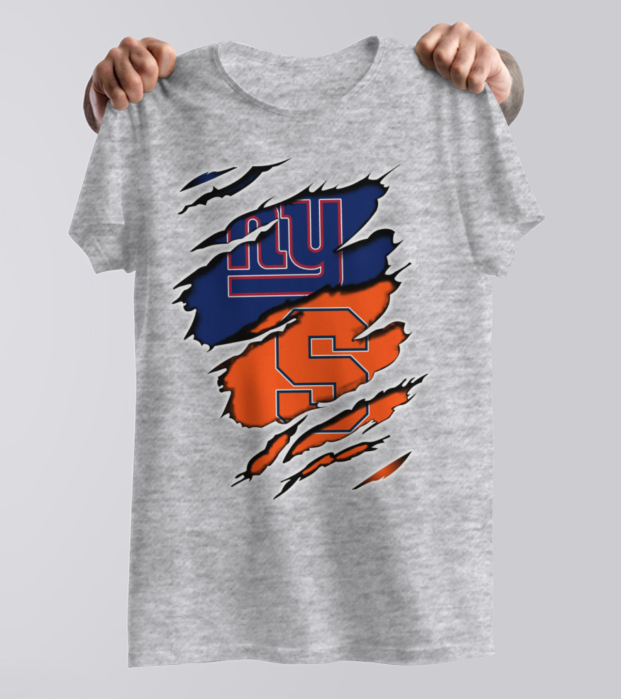 New York Giants Syracuse Orange Mashup T-Shirt