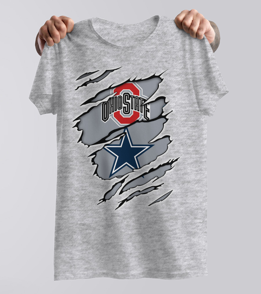 Ohio State Cowboys Dallas Star Burst T-Shirt