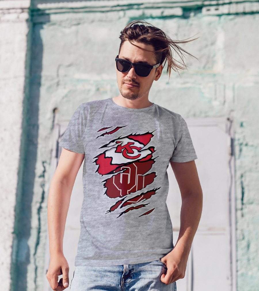 KC Chiefs Oklahoma Sooners T-Shirt