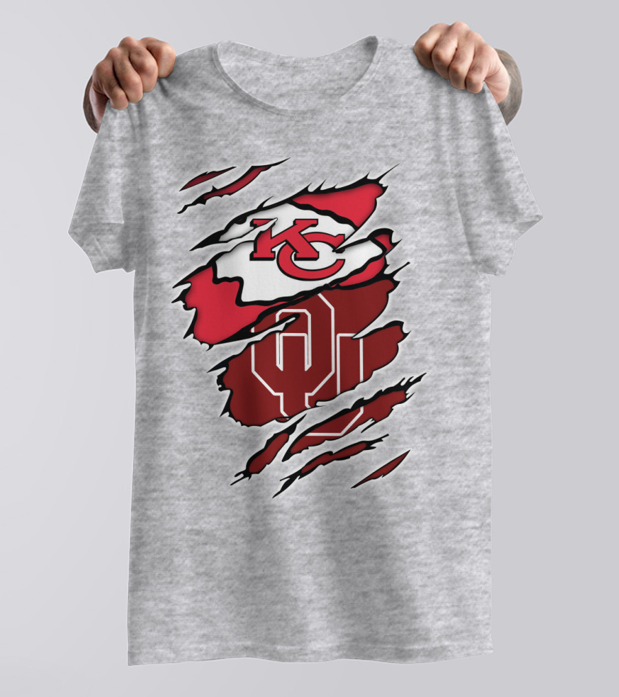 KC Chiefs Oklahoma Sooners T-Shirt