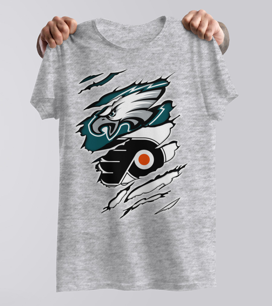 Philadelphia Eagles Flyers Team Fusion T-Shirt