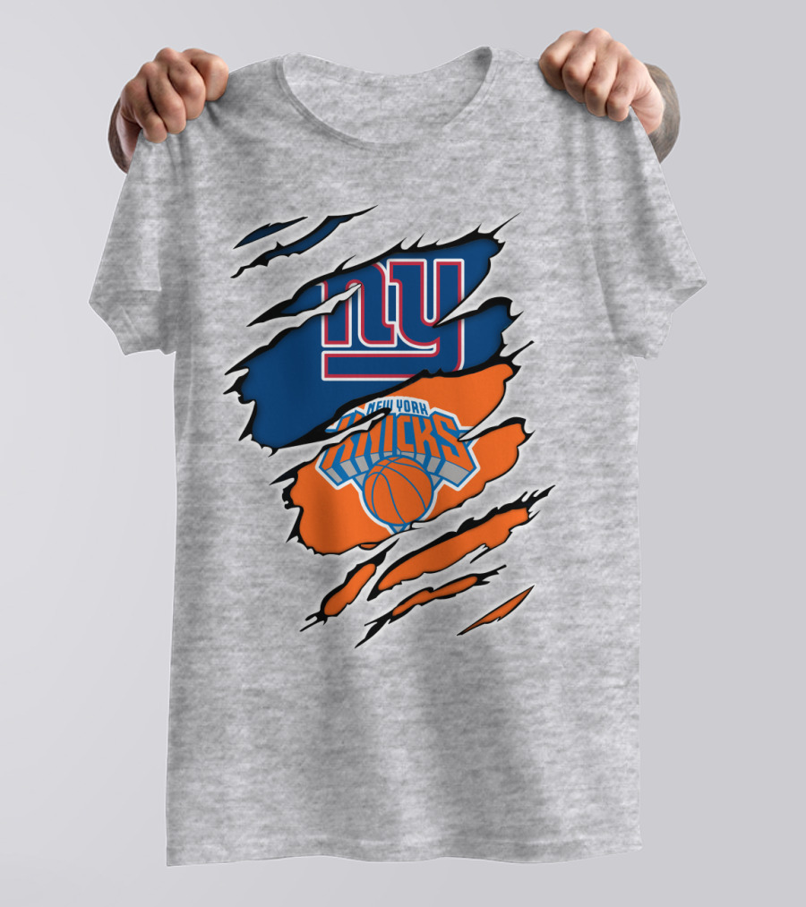 New York Giants Knicks Layered T-Shirt