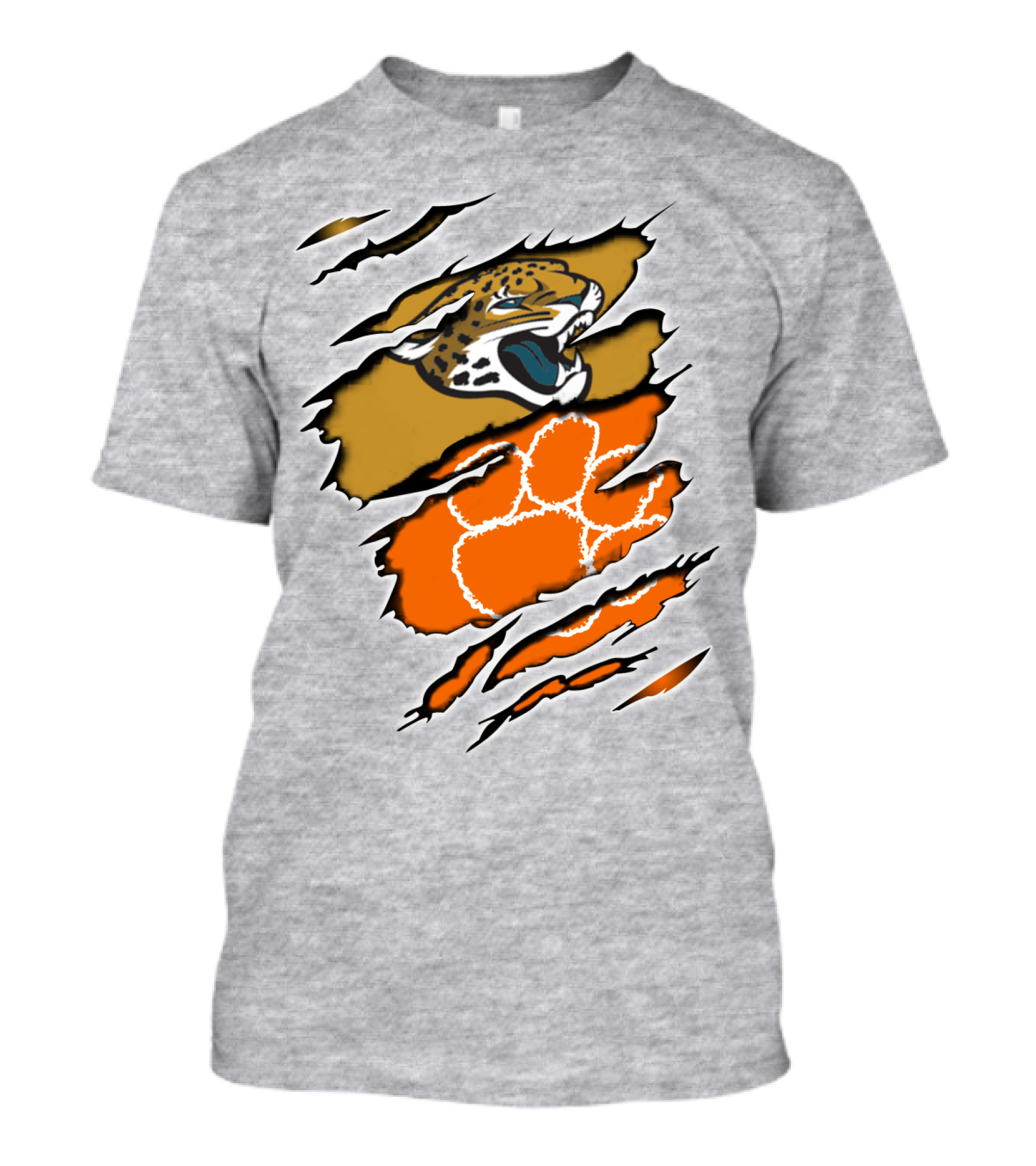 Clemson Tigers Jaguars Rip T-Shirt
