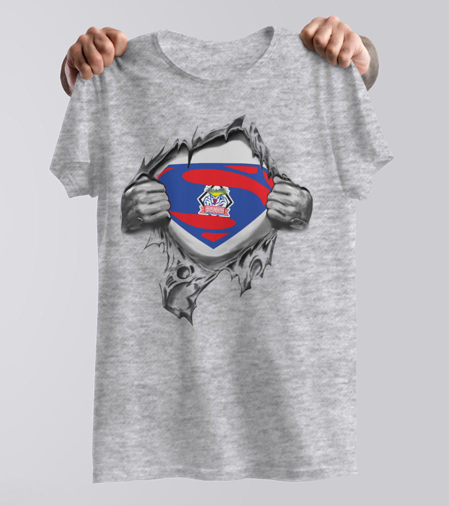 Fischtown Pinguins Superman Ice Hockey T-Shirt