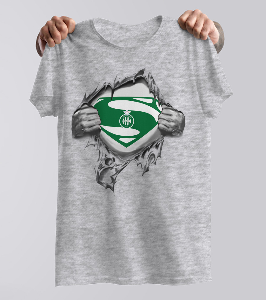 AS Saint Étienne Superman T-Shirt
