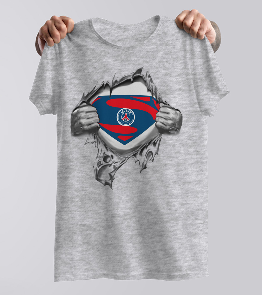 Paris Saint Germain Superman Logo Reveal T-Shirt
