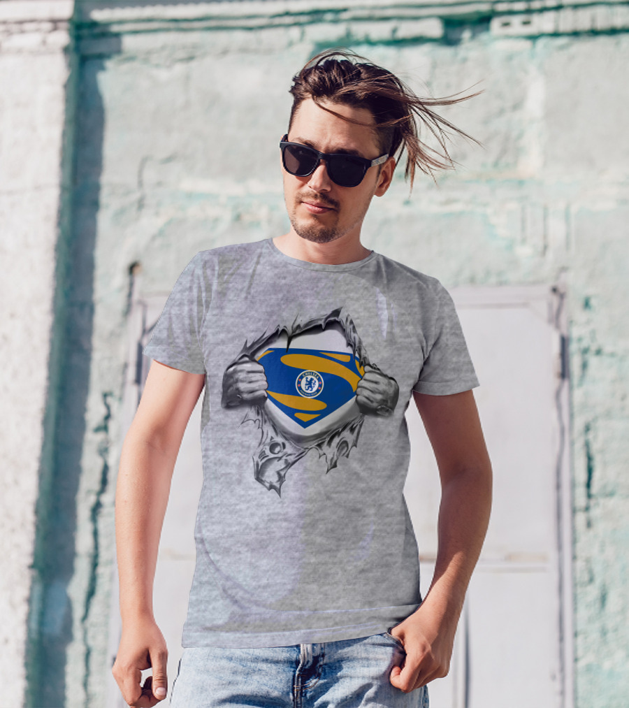 Chelsea Super Logo Superman T-Shirt