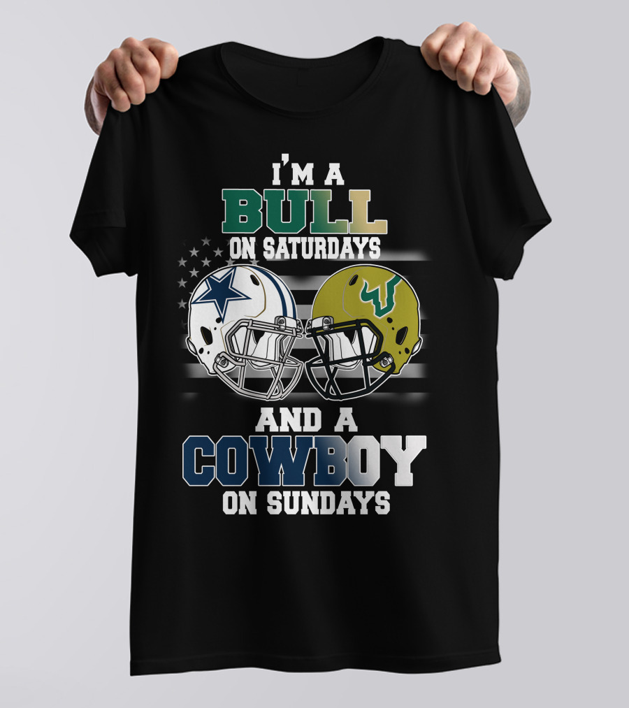 I'm A Bull On Saturdays And A Cowboy On Sundays T-Shirt