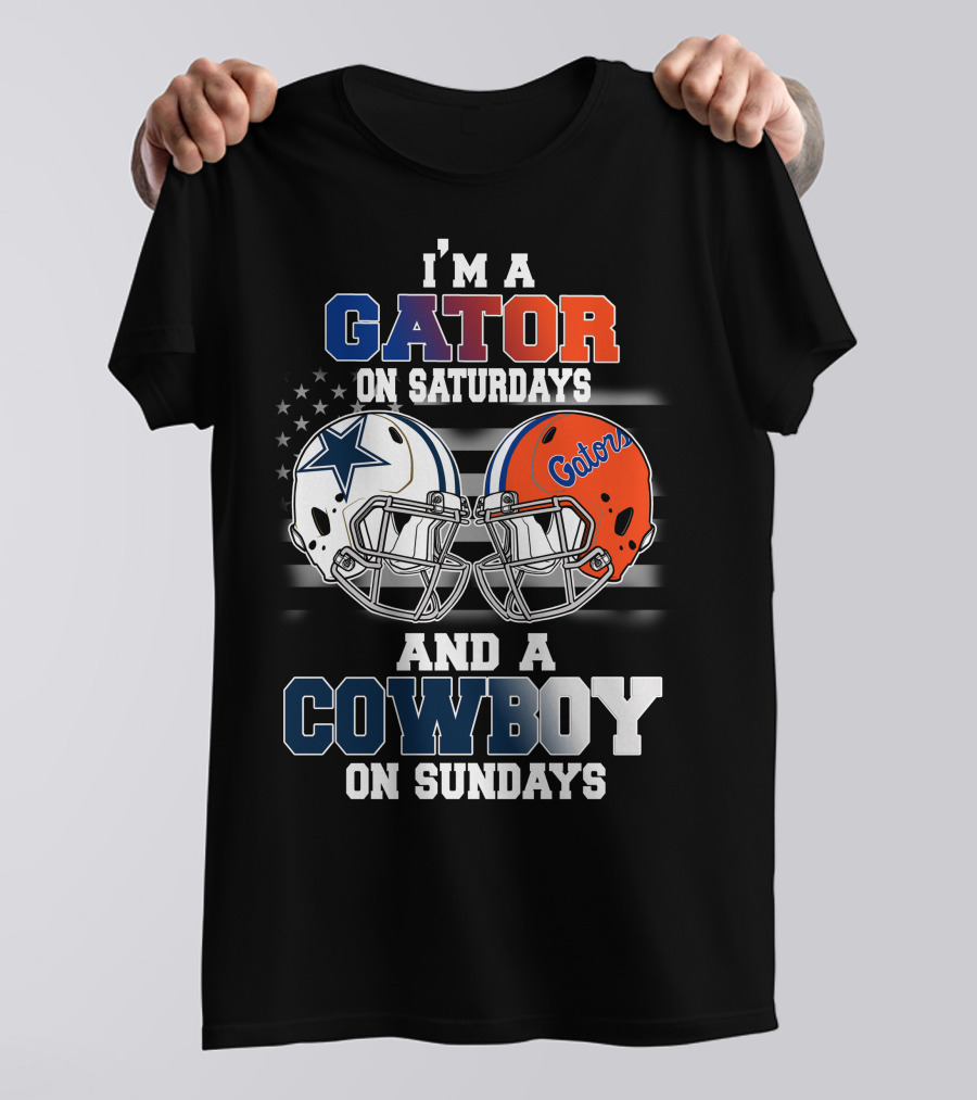 I'm A Gator On Saturdays And A Cowboy On Sundays T-Shirt