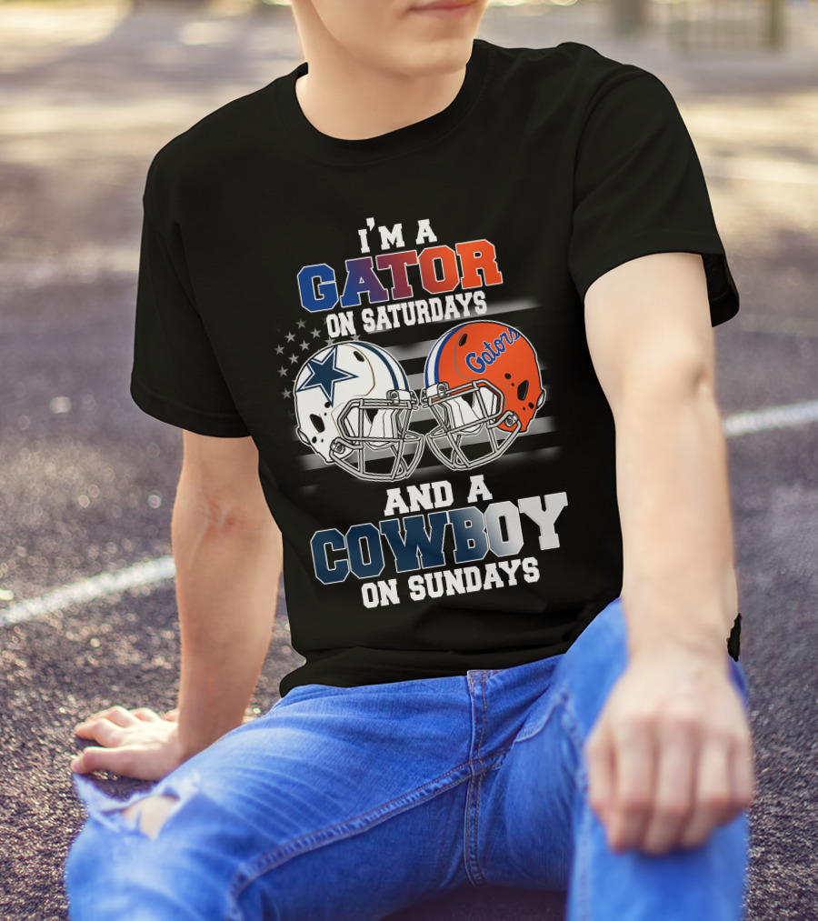 I'm A Gator On Saturdays And A Cowboy On Sundays T-Shirt