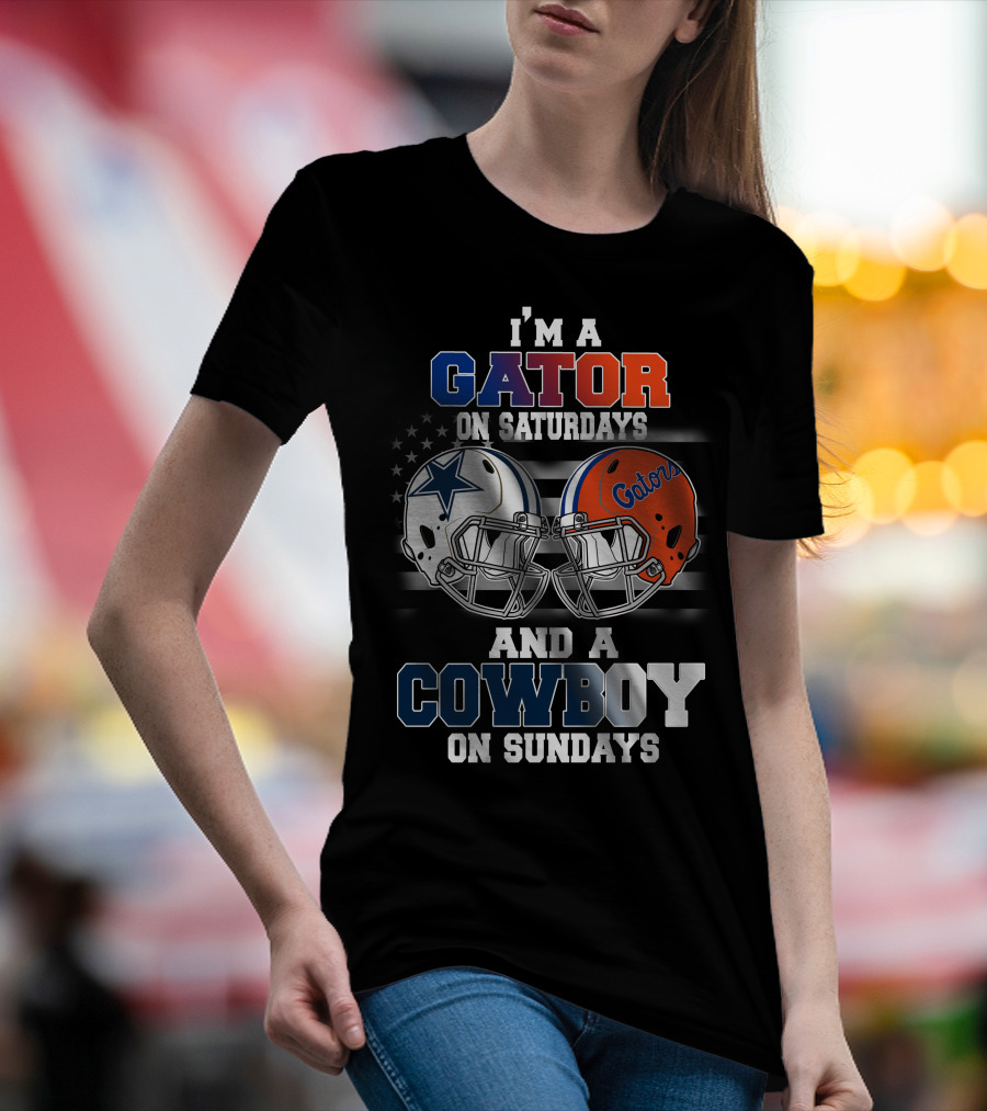 I'm A Gator On Saturdays And A Cowboy On Sundays T-Shirt