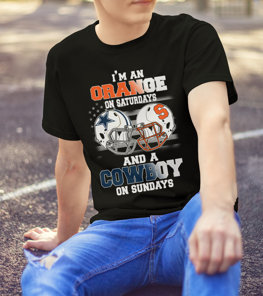 I'm An Orange On Saturdays And A Cowboy On Sundays T-Shirt