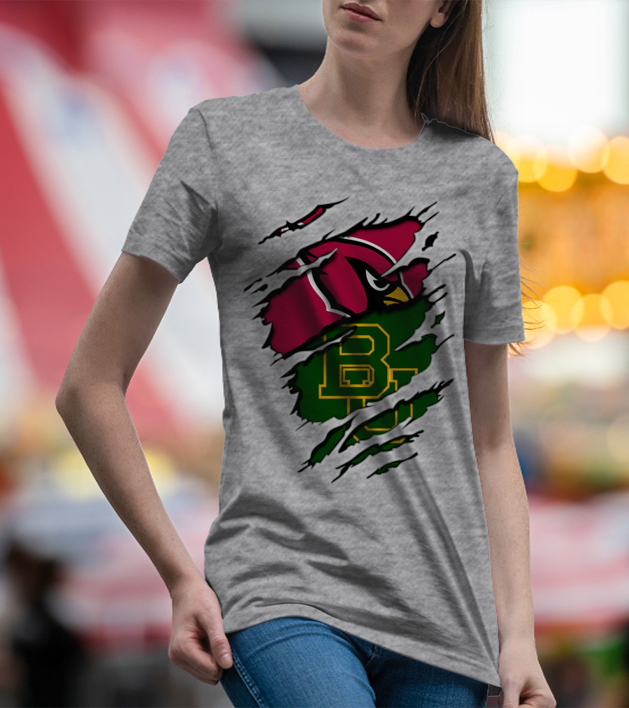 Arizona Cardinals Baylor Bears Blend T-Shirt