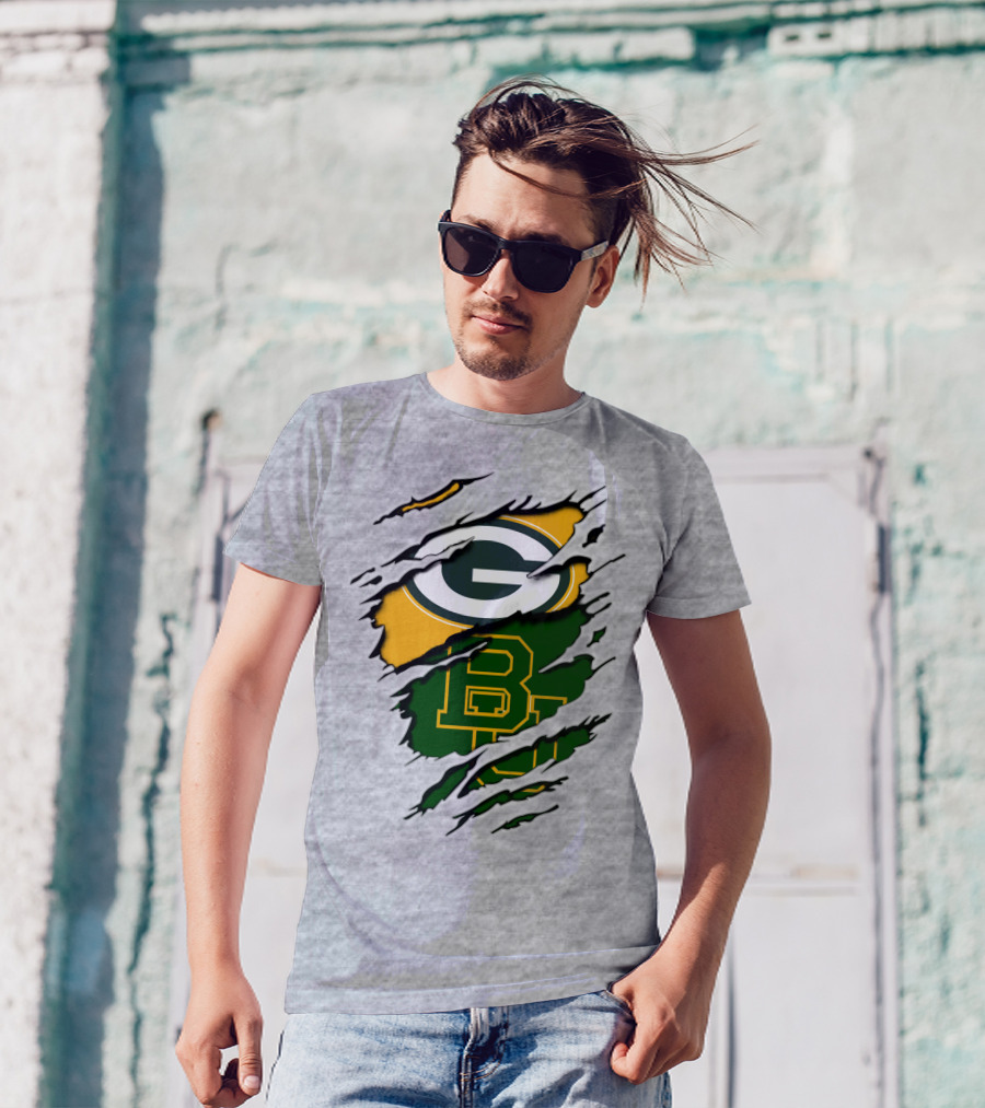 Green Bay Packers Baylor Bears T-Shirt