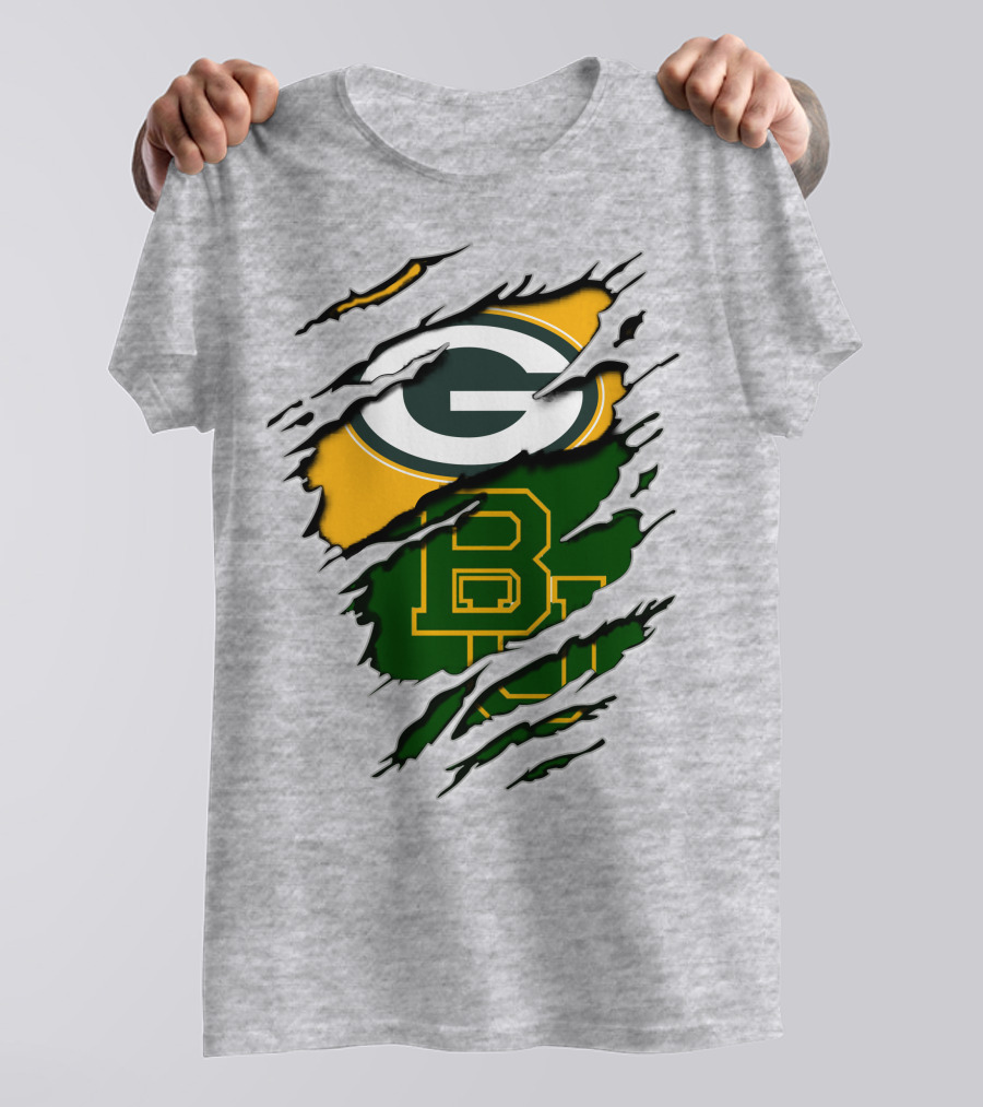 Green Bay Packers Baylor Bears T-Shirt