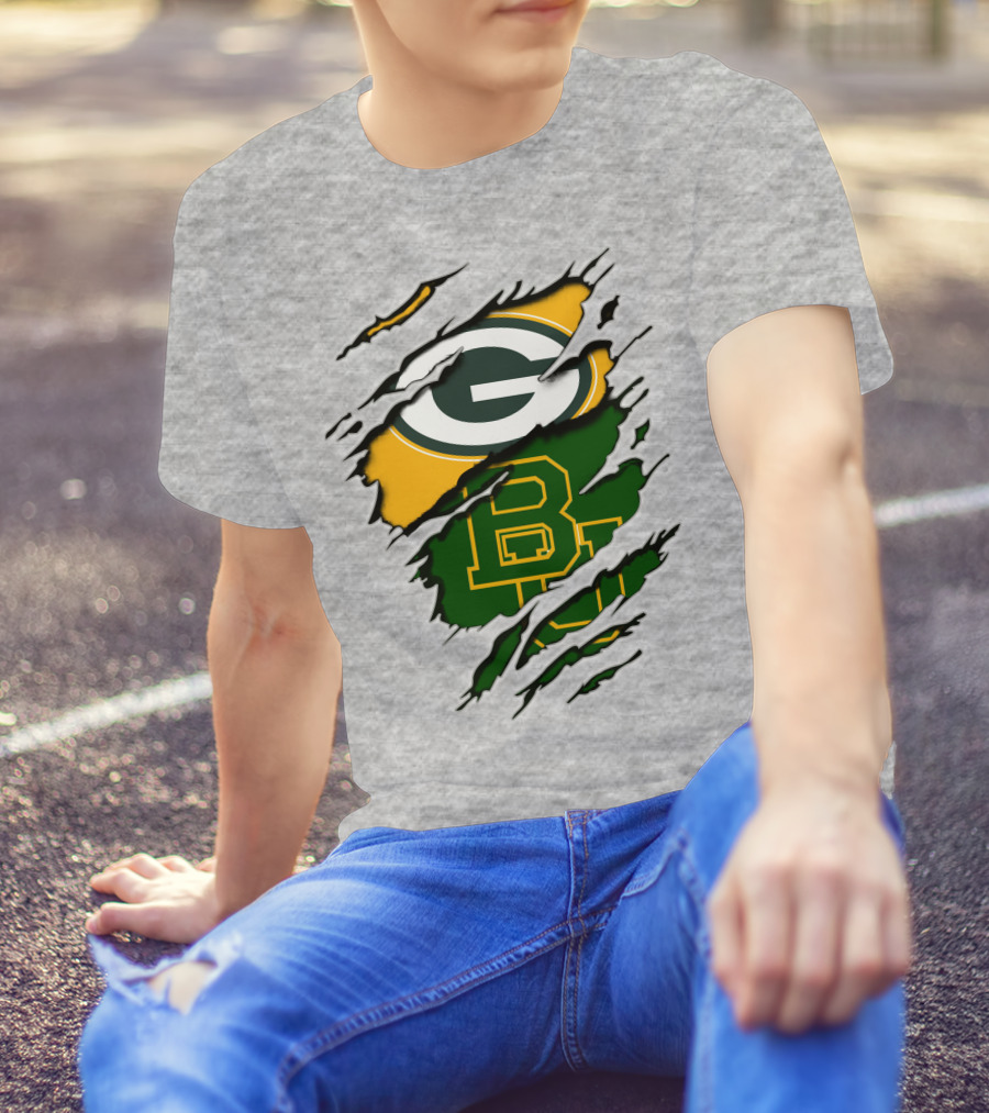 Green Bay Packers Baylor Bears T-Shirt