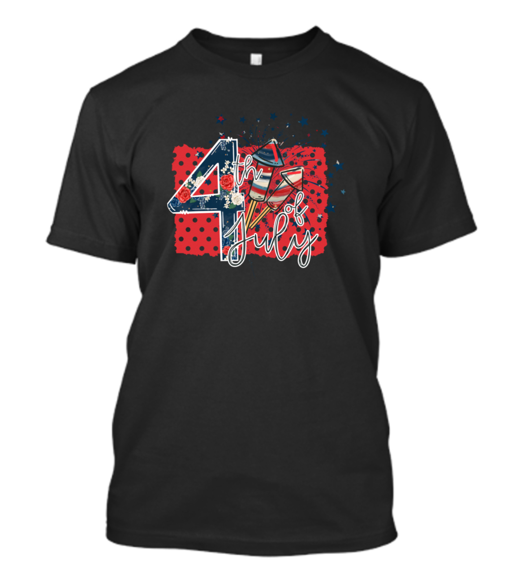 4th Of July Fireworks Festive T-Shirt