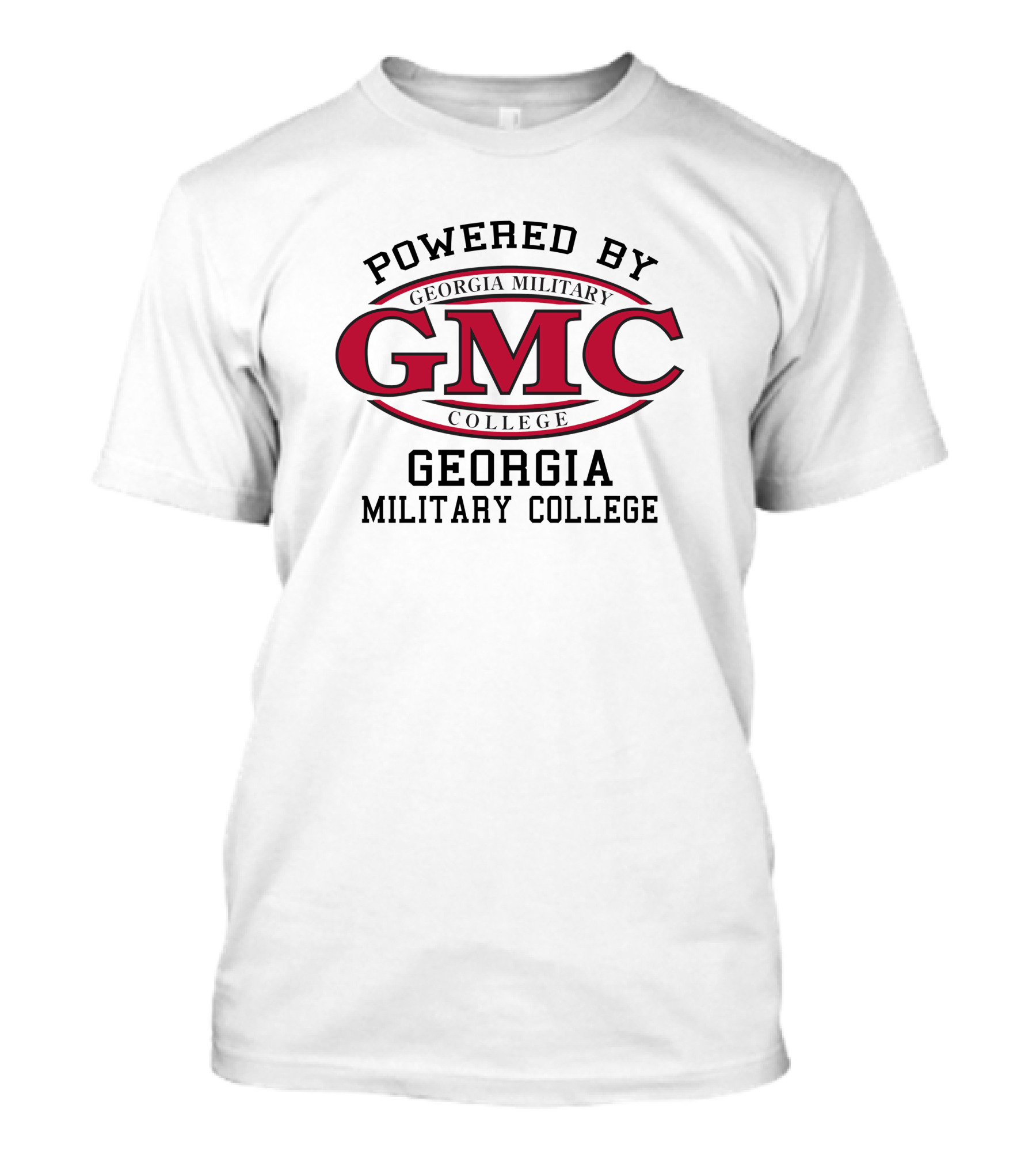 Powered By GMC Georgia Military College T-Shirt