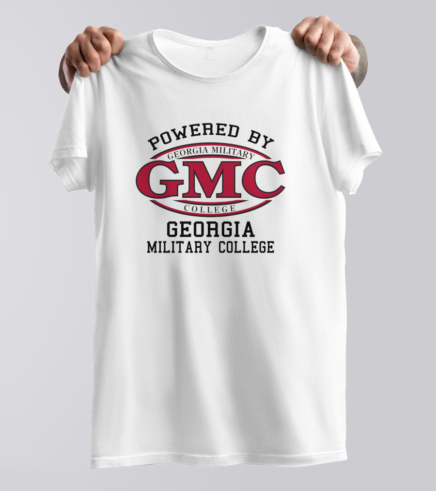 Powered By GMC Georgia Military College T-Shirt