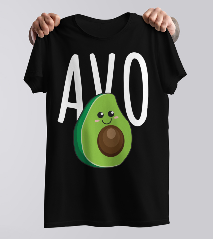 Avo Avocado Cute Vegan Couples Loves Matching T-Shirt