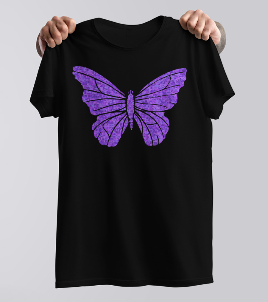 Butterfly Purple Lavender Wings T-Shirt