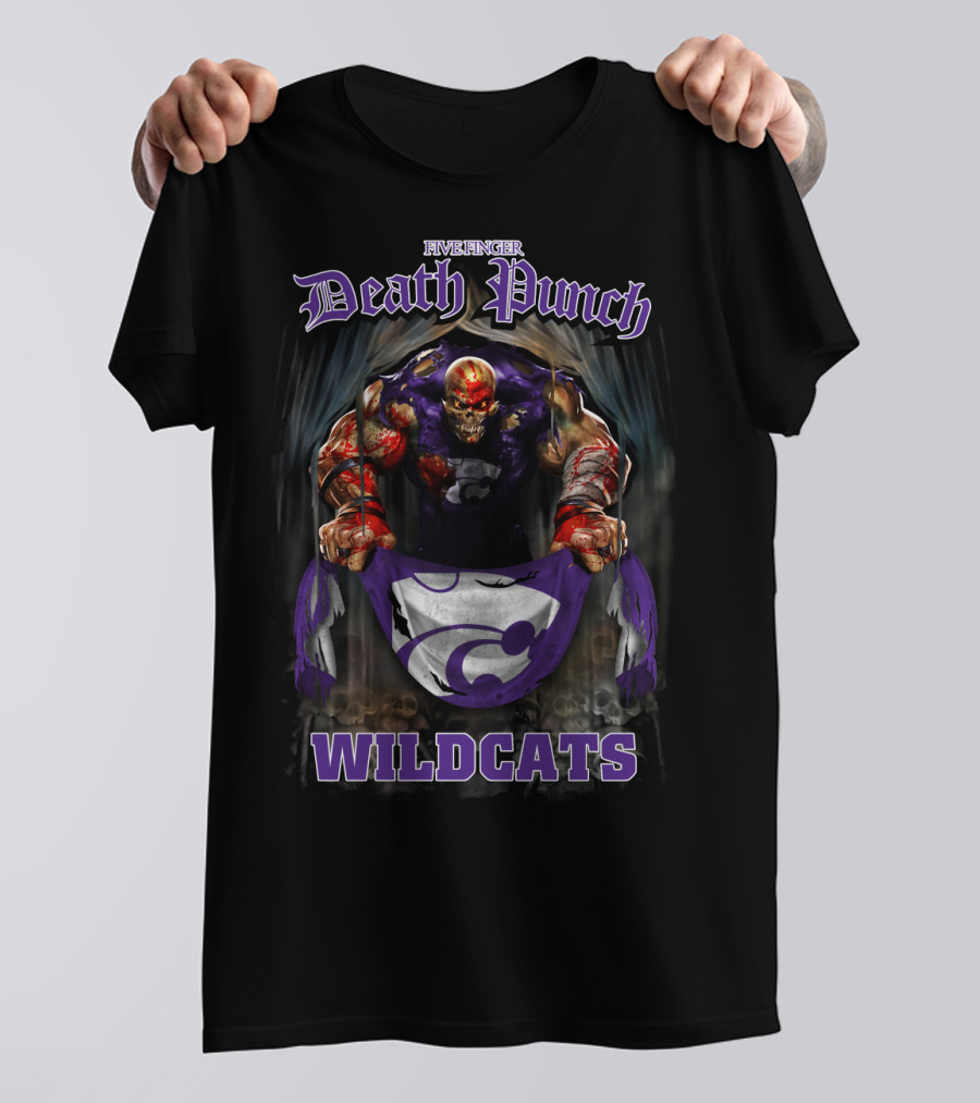 Five Finger Death Punch Wildcats Kansas State T-Shirt